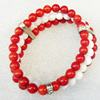 Corals Bracelet, width:20mm, Length Approx:7.1-inch, Sold by Strand