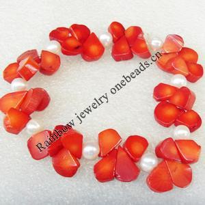 Corals Bracelet, width:24mm, Length Approx:7.1-inch, Sold by Strand