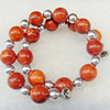 Corals Bracelet, width:12mm, Length Approx:7.1-inch, Sold by Strand