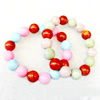 Corals Bracelet, width:12mm, Length Approx:7.1inch, Sold by Strand