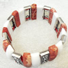 Corals Bracelet, width:26mm, Length Approx:7.1inch, Sold by Strand