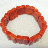 Corals Bracelet, width:17mm, Length Approx:7.1-inch, Sold by Strand