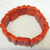 Corals Bracelet, width:17mm, Length Approx:7.1-inch, Sold by Strand