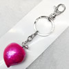 Zinc Alloy keyring Jewelry Chains, width:31mm, Length Approx:13cm, Sold by Dozen