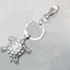 Zinc Alloy keyring Jewelry Chains, width:46mm, Length Approx:12cm, Sold by Dozen