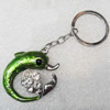 Zinc Alloy keyring Jewelry Chains, width:40mm, Length Approx:10cm, Sold by Dozen