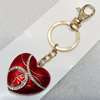 Zinc Alloy keyring Jewelry Chains, width:40mm, Length Approx:13cm, Sold by Dozen