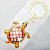 Zinc Alloy keyring Jewelry Chains, width:40mm, Length Approx:10cm, Sold by Dozen