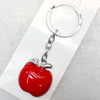 Zinc Alloy keyring Jewelry Chains, width:30mm, Length Approx:9cm, Sold by Dozen