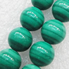 Natural Stone Beads, Round 6mm Hole:1mm, Sold per 16-inch Strand