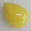 Mountain Jade Beads, Flat Teardrop 18x13mm Hole:0.5mm, Sold by PC