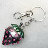 Zinc Alloy keyring Jewelry Chains, width:35mm, Length Approx:13.5cm, Sold by Dozen