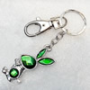 Zinc Alloy keyring Jewelry Chains, width:30mm, Length Approx:15cm, Sold by Dozen