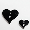 Resin Cabochons, Big:26x23mm Small:15x14mm, Sold by Bag