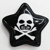 Resin Pendants, Star 24mm Hole:2mm, Sold by Bag