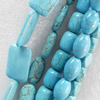Turquoise Beads, Mix Style, 8x12-20x30mm, Hole:Approx 1mm, Sold by Group