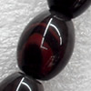 Agate Beads, Oval, 10x14mm, Hole:Approx 1mm, Sold per 16-inch Strand