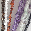 Gemstone Beads, Chips, Mix Colour, 5-8mm, Hole:Approx 1mm, Length:16-inch, Sold by Group