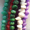 Gemstone Beads, Chips, Mix Colour, 13-15mm, Hole:Approx:1mm, Sold per 16-inch Strand