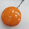 Mobile Decoration, Resin Pendant, Hamburg, Pendant: about 45mm wide, Rope: about 6cm, Sold by Dozen