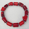 Coral Bracelet, width:12mm, Length Approx:6.3-inch, Sold by Strand