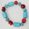 Coral Bracelet, width:12mm, Length Approx:6.3-inch, Sold by Strand