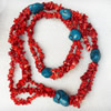 Coral Necklace, width:22mm, Length Approx:35.4-inch, Sold by Strand