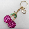 Zinc Alloy keyring Jewelry Chains, width:50mm, Length Approx:12cm, Sold by Dozen