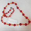 Coral Necklace, width:10mm, Length Approx:17.7-inch, Sold by Strand