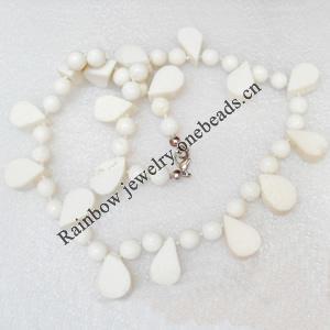 Coral Necklace, width:18mm, Length Approx:17.7-inch, Sold by Strand