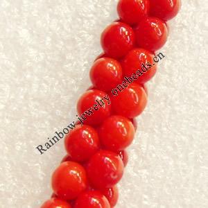 Coral Beads, 10x4mm, Hole:Approx 1mm, Sold per 16-inch Strand