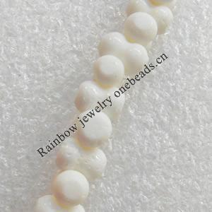 Coral Beads, 5x8mm, Hole:Approx 1mm, Sold by KG