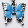 Zinc Alloy Enamel Pendants, Nickel-free & Lead-free, A Grade Animal 20x19mm Hole:2mm, Sold by PC