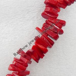 Corals Beads, A Grade, Nugget, 12-18mm, Hole:Approx 1mm, Sold by KG