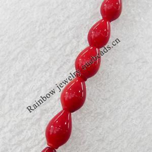 Corals Beads, A Grade, 6x8mm, Hole:Approx 1mm, Sold by KG