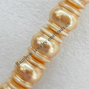 South Sea Shell Beads, 15x16mm, Hole:Approx 1mm, Sold by KG