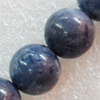 Blue Corals Beads, Round, 8mm, Hole:Approx 1mm, Sold by KG