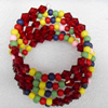 Wooden Bracelet, width:33mm, Length:Approx 7.1-inch, Sold by Dozen