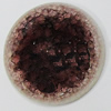Ceramics Cabochons, Flat Round 28mm, Sold by PC 