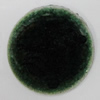 Ceramics Cabochons, Flat Round 25mm, Sold by PC 