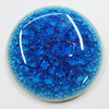 Ceramics Cabochons, Flat Round 23mm, Sold by PC 