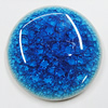 Ceramics Cabochons, Flat Round 30mm, Sold by PC 