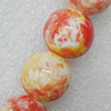 Ceramics Beads, Round 8mm Hole:1.5mm, Sold by Bag