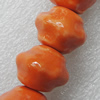 Ceramics Beads, Lantern 16x13mm Hole:2mm, Sold by Bag