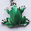 Zinc Alloy Enamel Pendant, Nickel-free & Lead-free, A Grade Animal 16x18mm Hole:2mm, Sold by PC