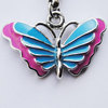 Zinc Alloy Enamel Pendant, Nickel-free & Lead-free, A Grade Animal 16x25mm Hole:2mm, Sold by PC