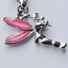 Zinc Alloy Enamel Pendant, Nickel-free & Lead-free, A Grade Animal 22x14mm Hole:2mm, Sold by PC