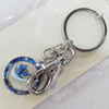 Zinc Alloy keyring Jewelry Chains, width:25mm, Length Approx:8cm, Sold by PC