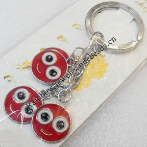 Zinc Alloy keyring Jewelry Chains, width:20mm, Length Approx:9.5cm, Sold by PC