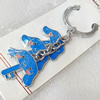 Zinc Alloy keyring Jewelry Chains, width:32mm, Length Approx:10cm, Sold by PC